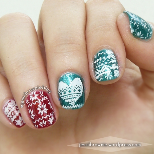 Holiday Sweater Stamps | Jessi Brownie Blog